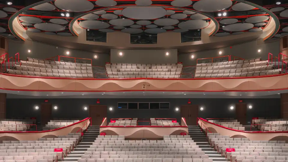 Interior of Discovery Theatre