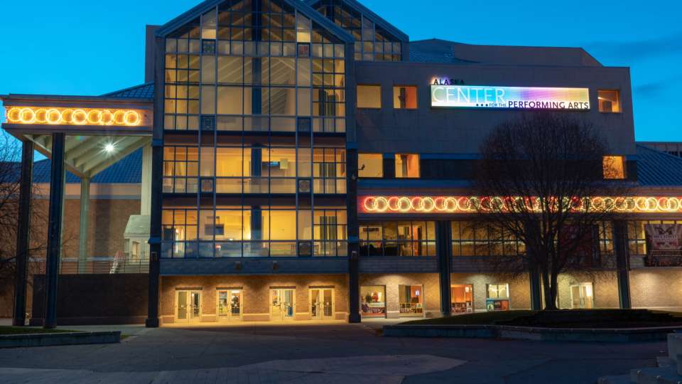 alaska center for the performing arts building